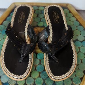 💜5/$25 Size 6 madness beaded heeled sandal